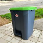 Ceymop Pedallı Çöp Kovası 50 Lt - Yeşil