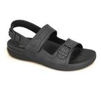 Ceyo 1300-4 Siyah Kadın Sandalet