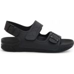 Ceyo 2100-1200-4 Tam Anatomik Unisex Hac ve Umre İçin Dikişsiz Sandalet - NKT02100-SIYAH-37