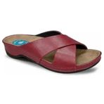 Ceyo 9946-1 Bordo Kadın Terlik
