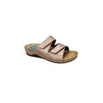 Ceyo 9946 Topuk Jelli Anatomik Taban Kadın Terlik Vizon 36-40 vizon 37