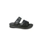 Ceyo 9975-14 Yumuşak Pad Taban Kadın Terlik Siyah 36-40