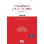Ceza Hukuku Genel Hükümler - Hamide Zafer