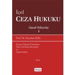 Ceza Hukuku Genel Hükümler II