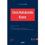 Ceza Hukukunda Kusur