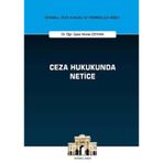 Ceza Hukukunda Netice / Murat Ceyhan / On İki Levha Yayınları / 9786254320927 / Ciltli