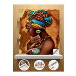 C&F-HOBBY Sayılarla Boyama Tablo Seti Kanvas Hobi Seti Tuvale Gerilmiş Kasnaklı 30x40 Cm Fırça Ve Boya Dahil