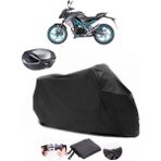 Cf Moto 150 Nk Siyah Arka Çanta Uyumlu Motosiklet Branda Su Geçirmez Dayanıklı Kumaş