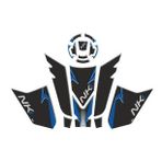 CF MOTO 250 NK 2023 UYUMLU TANK PAD SET 002