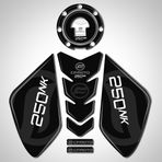 Cf Moto 250 Nk Siyah Gri Full Tank Pad Set