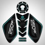 Cf Moto 250 Nk Siyah Mavi Full Tank Pad Set