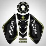 Cf moto 250 NK Siyah Sarı Full Tank Pad Set