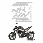 Cf Moto 250 Nk Sticker Seti Beyaz GGM-NK250STC003