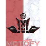 Cf Moto 250 Nk Tank Pad Seti Kırmızı Siyah