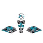 CF MOTO 250 SR 2020 - 2023 UYUMLU TANK PAD SET 010