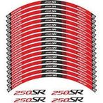 Cf Moto 250 Sr 2020 - 2024 Uyumlu 1 Set Jant Şeridi