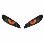 Cf Moto 250 Sr Far Stickeri Turuncu
