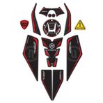 Cf moto 250 SR Full Sticker Pad Set Siyah Kırmızı