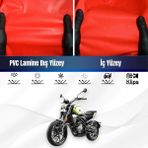 Cf Moto 250 Sr Motosiklet Brandası Su Geçirmez Branda Kırmızı Branda Motor Branda Lç - Bağlantı Klipsi