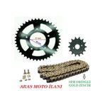 Cf Moto 250 Sr ,Nk 250 Uyumlu Oringli Zincir Dişli Seti (Gold Sfr Zincir)- Arasmoto