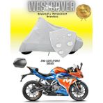 Cf Moto 250SR Arka Çanta Uyumlu Motosiklet Brandası,örtüsü Gri