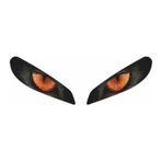 Cf Moto 250sr Far Sticker Kırmızı Gözlü Far Filmi
