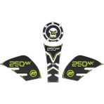 Cf Moto Cf Moto 250 Nk 2018 - 2022 Uyumlu Tank Pad Set 004