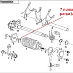 Cf Moto Cf Nk 250 İğneli Rulman Sekromeç Çivisi 3-9,70 Mm Orj