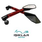 Cf Moto Clx Serisi Rizoma Ayna Kırmızı Srck052