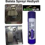 Cf Moto Nk 250 2022 Sonrası Ön ve Arka Fren Balata Takımı RMS Balata Spreyi Hediyeli RM80