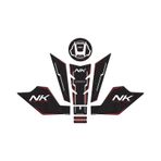 Cf Moto Nk 250 2023 Uyumlu Tank Pad Seti Kırmızı Siyah Redlinegrafik