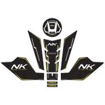 Cf Moto Nk 250 2023 Uyumlu Tank Pad Seti Sarı Siyah Redlinegrafik