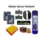 Cf Moto Nk 250 Ön Arka Fren Balata Takımı Ve Bakım Seti Lıqui Moly Street