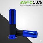 Cf Moto Nk 250 Silikon Destekli Metal Elcik Takımı-Mavi-El07601