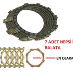 Cf Moto Nk 250,250 Sr Debriyaj Balata Seti 7 Li Hepsi İnce 2016-2022 Kevlar Isıya Dayanıklı_arasmoto