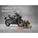Cf Moto Sr 250 Bakım Seti Hava Yağ Filtresi Motul 7100 Yağ(2 Adet)