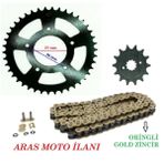 Cf Moto Sr 250 Nk 250 Zincir Disli Seti Oringli Gold Zincir- Arasmoto
