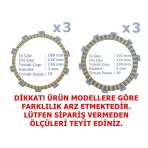 Cf Moto Sr250-Nk250 Debriyaj Balatası 3+3