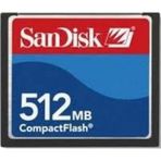 Cf Uyumlu Kart 512 Mb Compact Flash Sandisk