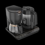 Cfm 9449 S Gurme Otomatik Çay & Filtre Kahve Makinesi Çay Makinesi - Siyah