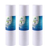 CFS GE GXWH04F, GXWH20F, GXWH20S, GXRM10, GX1S01R Modelleri ile Uyumlu 3 Paket Tortu Su Filtresi Kartuşu - Kötü Tat ve Kokuyu Giderir - Tüm Ev Yedek Filtre Kartuşu - 5 Mikron