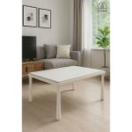 Cg Home Alvin Bohem Sehpa Orta Sehpa Ahşap Lake Boya - EKRU