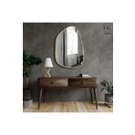 CG HOME Asimetrik Ayna, 75X55 cm, Konsol Aynası, Dresuar Aynası, Duvar Aynası, Şişecam Ayna
