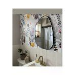 Cg Home Asimetrik Ayna 75X55 Konsol Aynası, Dresuar Aynası, Duvar Aynası, 1.Kalite Şişecam Marka Ayna