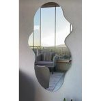 Cg Home Asimetrik Ayna, Dekoatif Ayna, Big Size 100Cm X 50Cm 1.Sınıf Rodajlı Şişecam Marka Ayna.