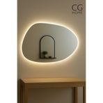 CG HOME Luna Ledli Ayna, Ledli Ayna, Konsol Aynası, Dresuar Aynası, Banyo Aynası