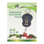 Cg İthalat Techfit Elektronik Dijital El Kantarı 50 Kg Kapasiteli Terazi Tartı 10 Gr Hassasiyet