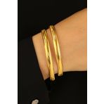 Çgk Çiğdem Gürel Kuyumculuk 2'li Hediyelik Altın Bilezik