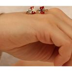 Çgk Çiğdem Gürel Kuyumculuk Kelebek Çocuk Altın Küpe