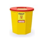 cgp medikal can güven park Tıbbi Atık Kutusu Kesici Deilici Atık 5 Litre 5 Adet